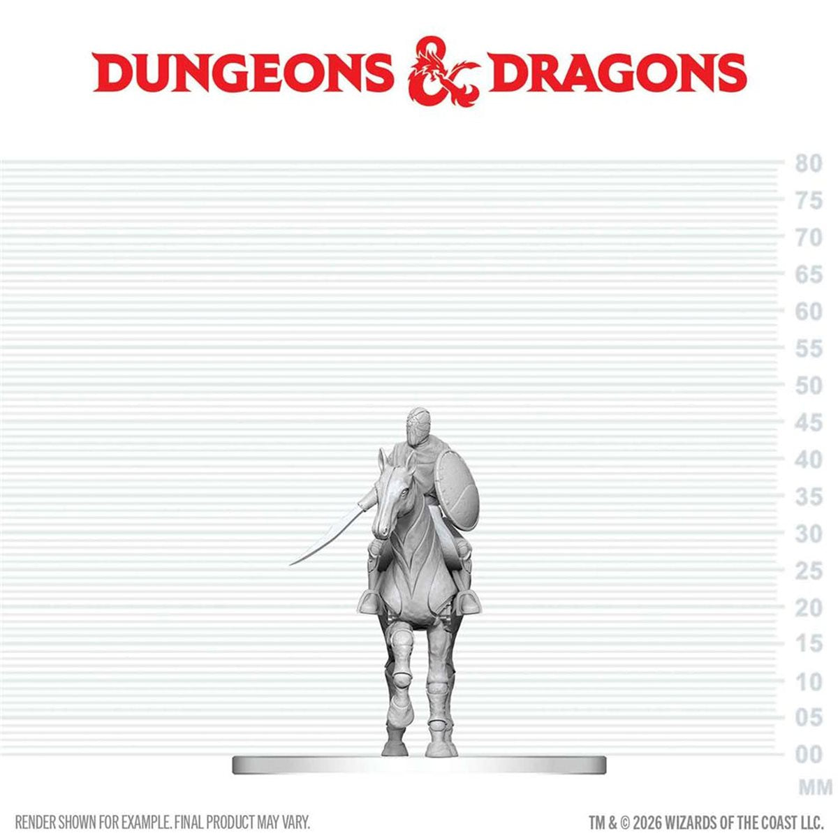 Nolzur’s Marvelous Miniatures: Nimblewirght Steed with Rider