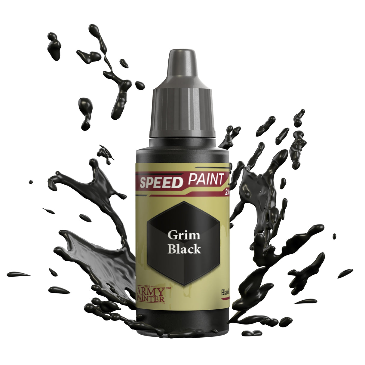 The Army Painter Speedpaint: Grim Black (18ml)
