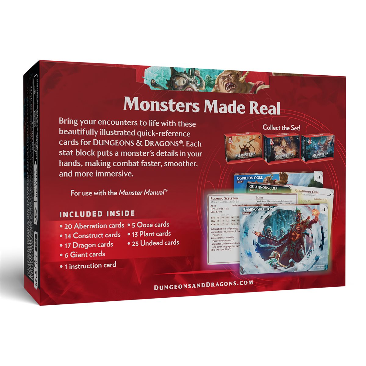 Dungeons & Dragons: Reference Cards: Monsters - Fearsome & Ferocious