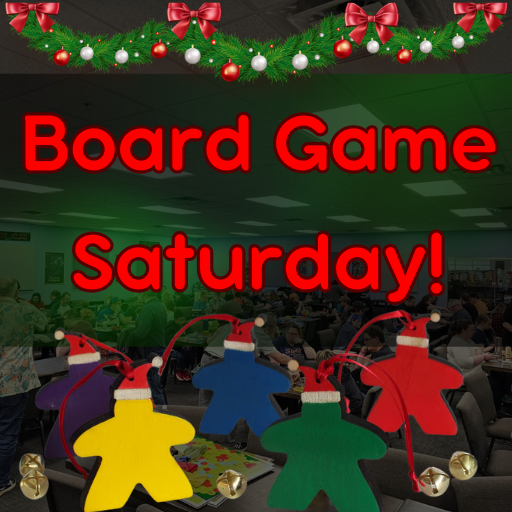 Holiday Board Game Saturday & Food Drive 12/13