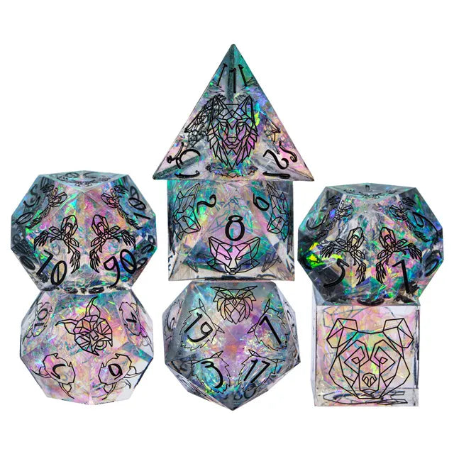 7pc Druid Wild Shape PinkGreen