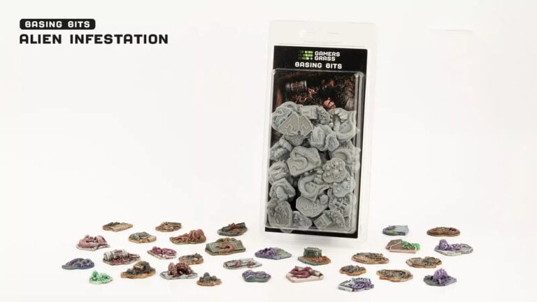 Gamers Grass Basing Bits Alien Infestation