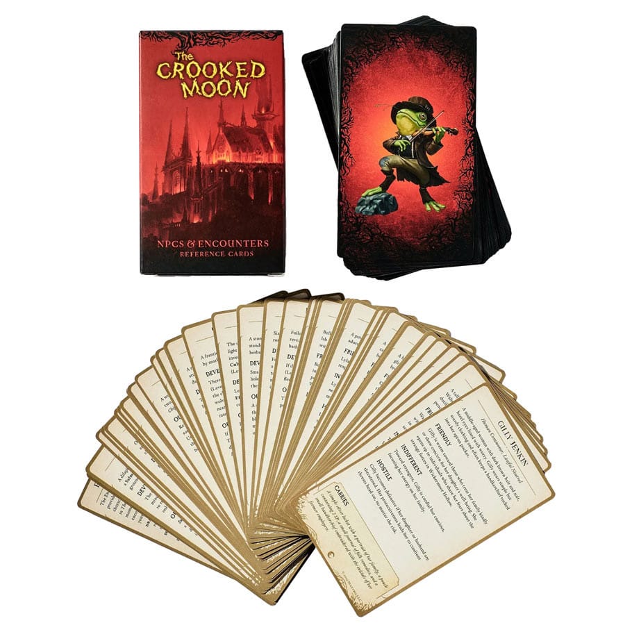 The Crooked Moon: Encounters Reference Deck