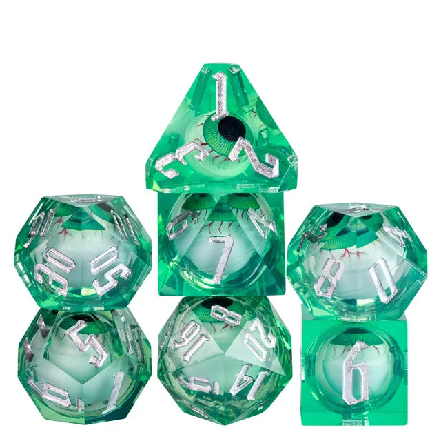 7pc Precision Eyeball Set Green