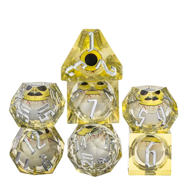 7pc Precision Eyeball Set Yellow