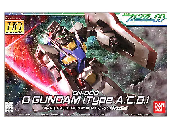 HG00 0 Gundam Operation Mode