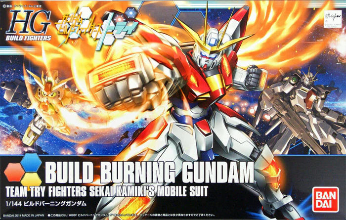 BANDAI Hobby HGBF 1/144 Build Burning Gundam