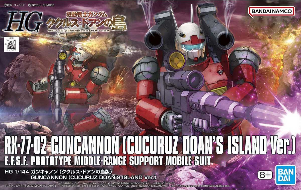 1/144 HG Guncannon (Cucuru Doan's Island Ver.)