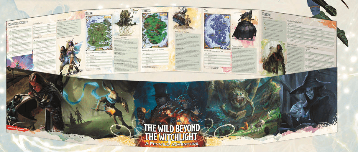 Dungeons & Dragons Dungeon Master Screen: The Wild Beyond The Witchlight