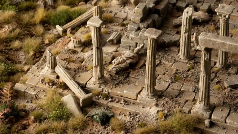 Gamers Grass Basing Bits - Statues & Column