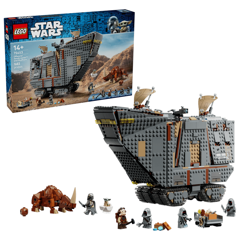 Offworld Sandcrawler and Mudhorn