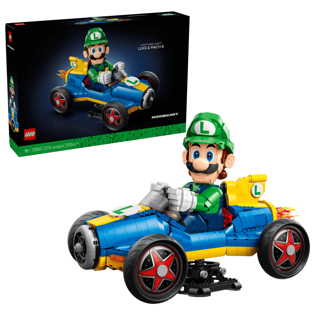 Mario Kart- Luigi & Mach 8