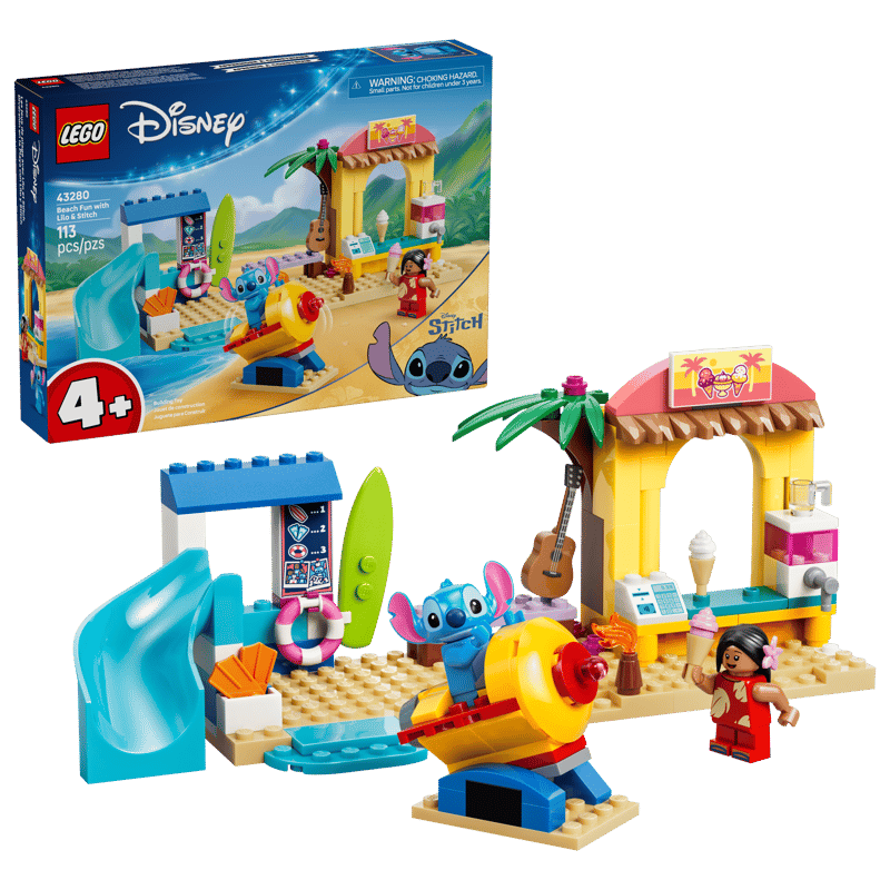 Beach Fun with Lilo & Stitch