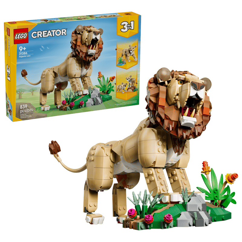 Wild Animals: Majestic Lion