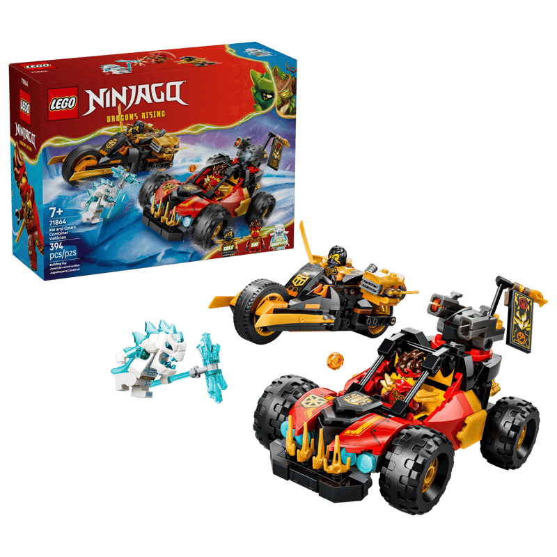 Kai and Cole's Combiner Vehicles