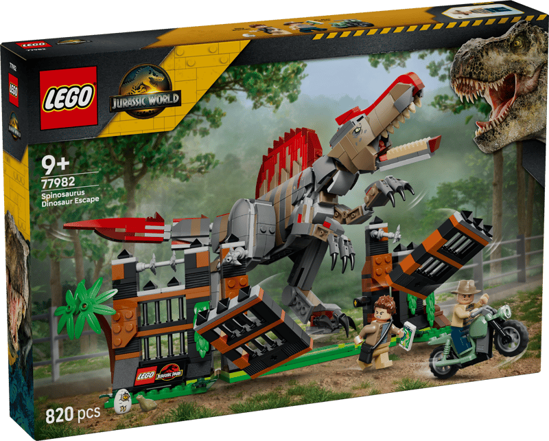 Spinosaurus Dinosaur Escape
