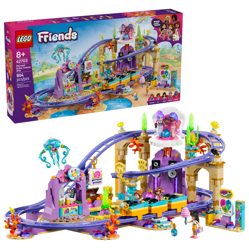 Mermaid Roller Coaster Ride