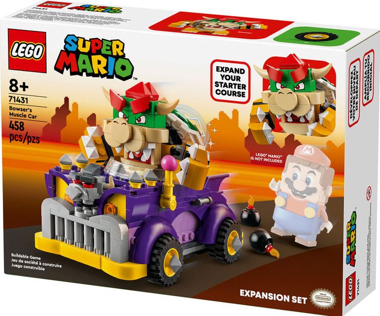 Super Mario: Bowser's Muscle Car Expansion Set