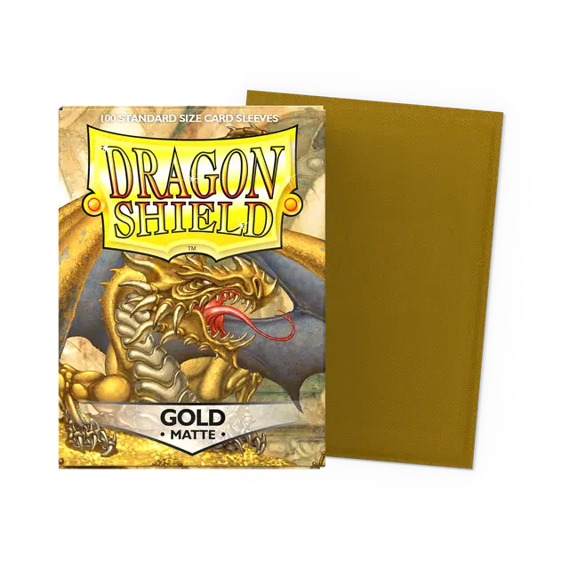 Dragon Shield Matte Gold