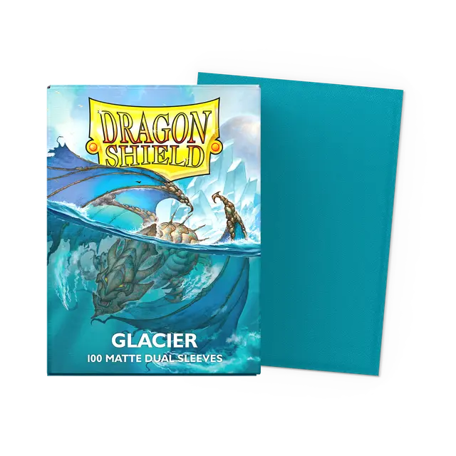 Dragon Shield Dual Sleeves Matte Glacier