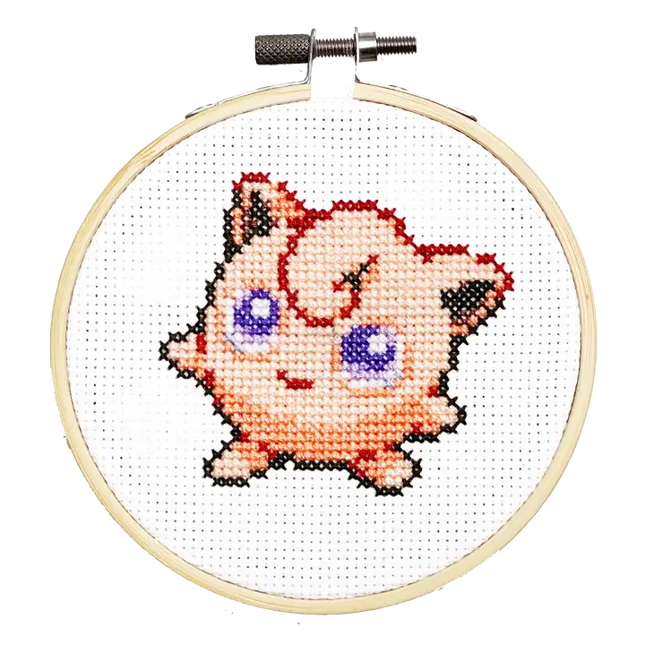 Cross Stitch Kit: Jigglypuff