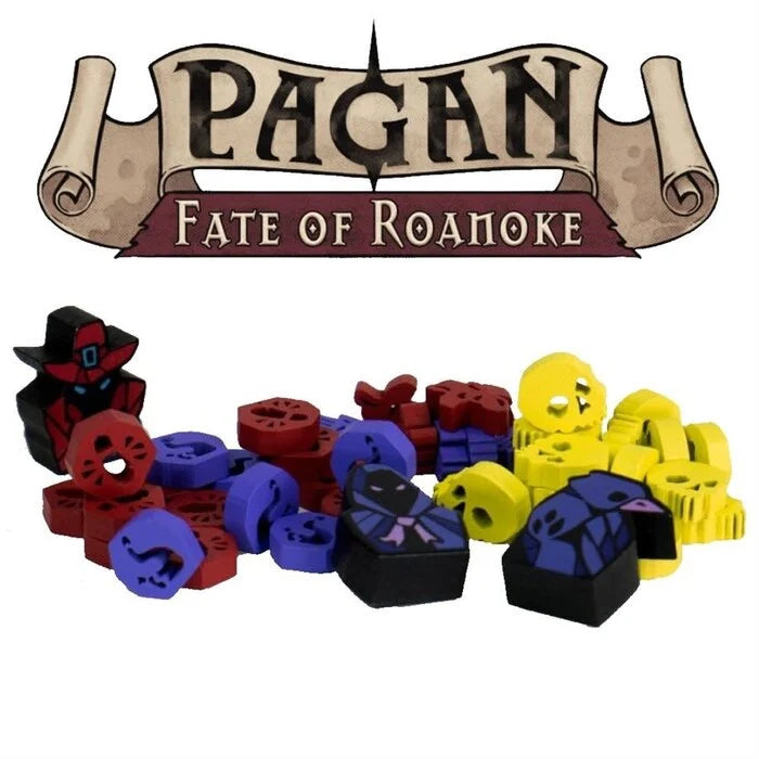 Pagan: Fate of Roanoke - Wooden Tokens