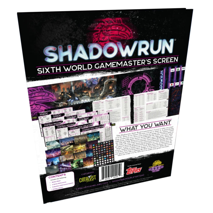 Shadowrun 6e: Gamemaster's Screen