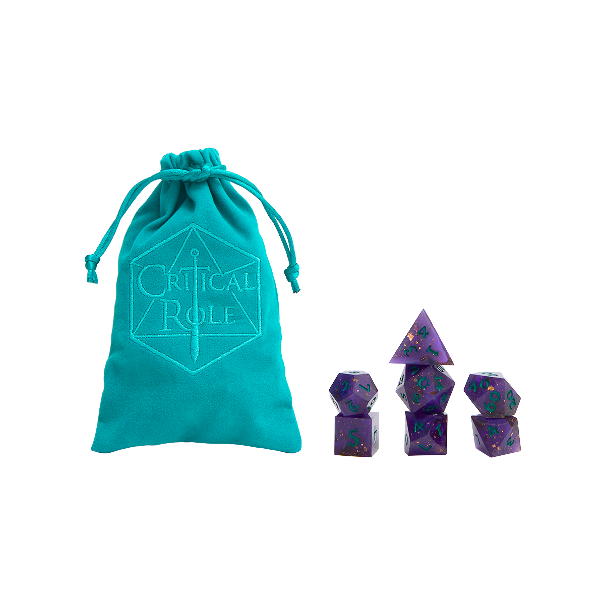 Critical Role Champion Dice: Mollymauk Tealeaf product image