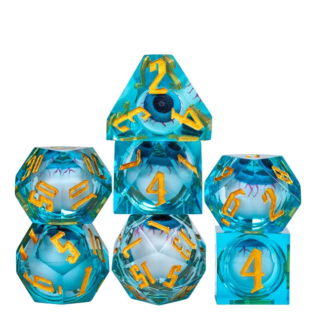 7pc Precision Eyeball Set Blue
