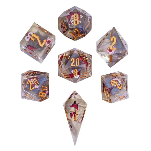 Bloodthirsty Pupil Butterfly Built-in Sticker DIE