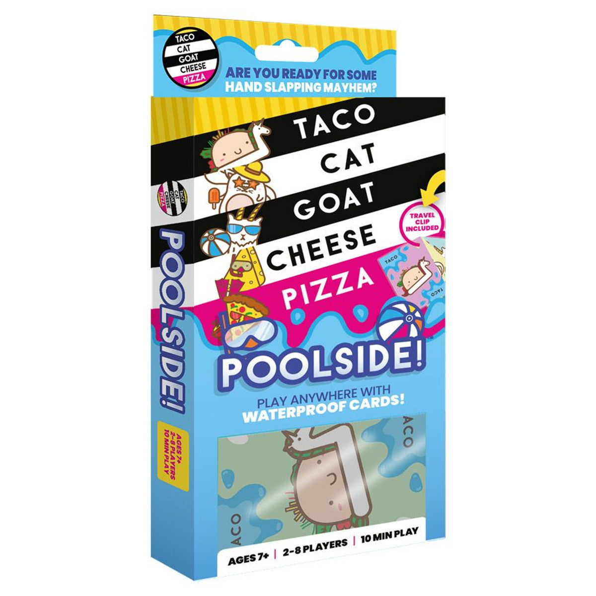 Taco Cat Goat Cheese Pizza Poolside Edition