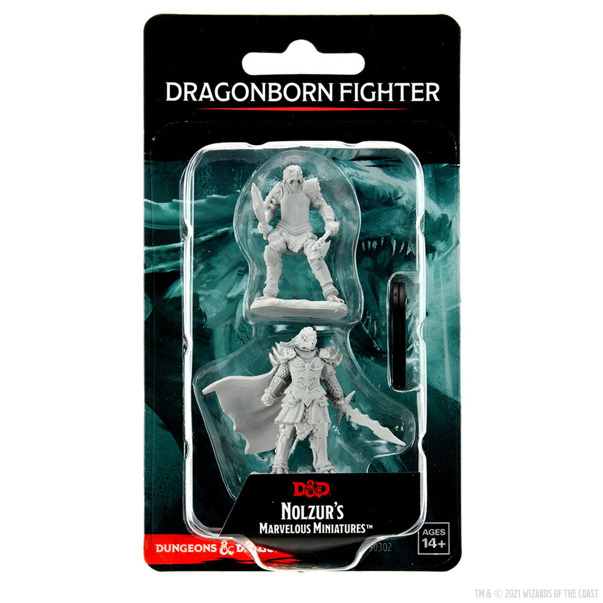 Dragonborn Fighter Female (D&D Unpainted Miniature) product image
