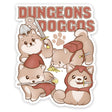 Dungeons & Doggos Sticker product image