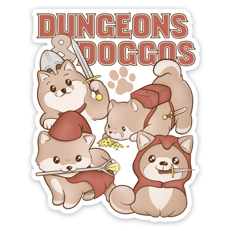 Dungeons & Doggos Sticker product image
