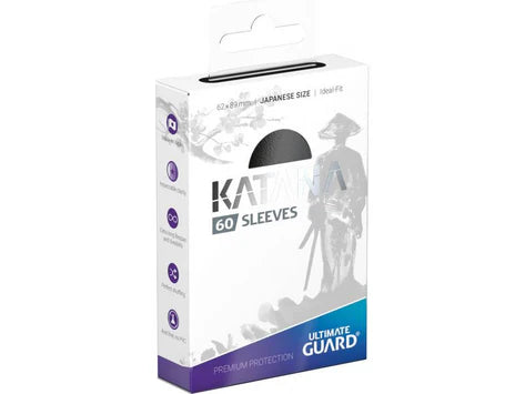 Ultimate Guard Katana Sleeves Japanese - Black