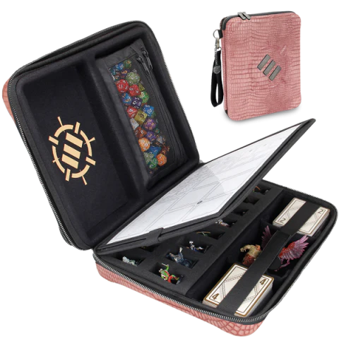 Enhance Tabletop - RPG Organizer Case - Pink