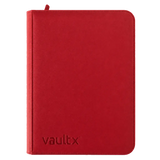 Fire Red Exo-Tech Zip 9pkt Binder