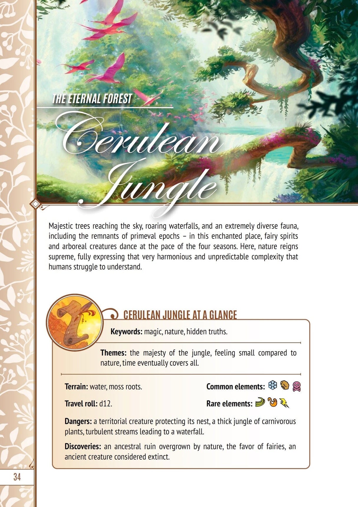 Fabula Ultima: Atlas – Natural Fantasy Supplement