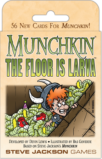 Munchkin: The Floor is Larva Expansion