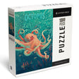 Octopus Paper Mosaic 1000-Piece Puzzle (Lantern Press / Faire Games) product image