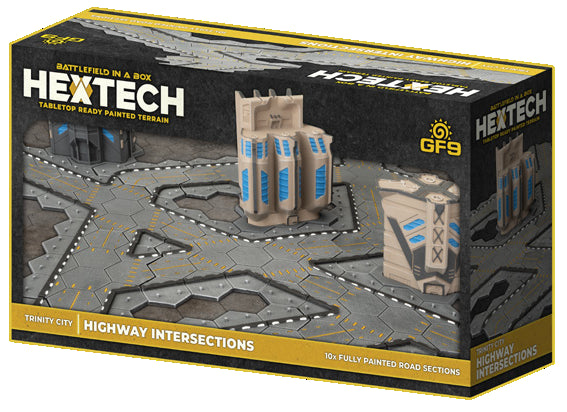 Battlefield in a Box: Hextech Terrain- Road Intersections