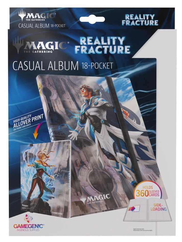 Reality Fracture Casual Album 18-Pocket - Tam Beleren, Conflicted/Jace, Building Reality