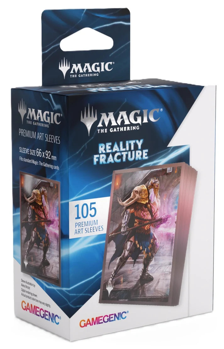 Reality Fracture Premium Art Sleeves - Garruk of the Veil