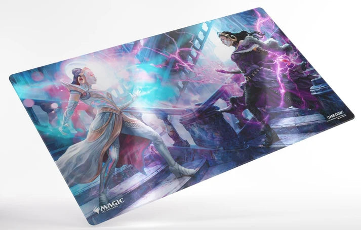 Reality Fracture Shiny Playmat - Liliana, Devoted Healer/Liliana, Callous Necromancer