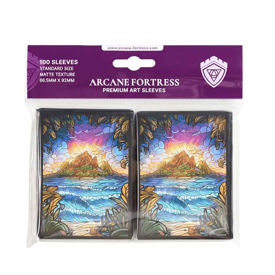 Hidden Island Stained Glass Matte 100ct
