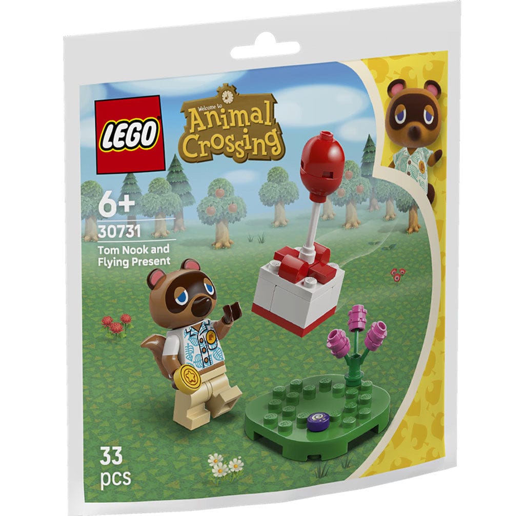 LEGO Animal Crossing Tom Nook and Flying Present 30731