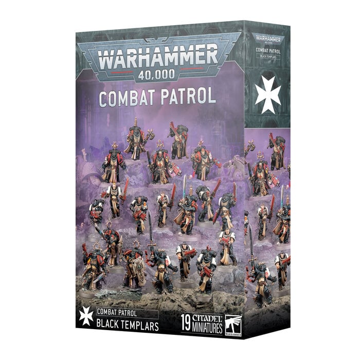 Warhammer 40K: Space Marines Black Templars - Combat Patrol (2025)