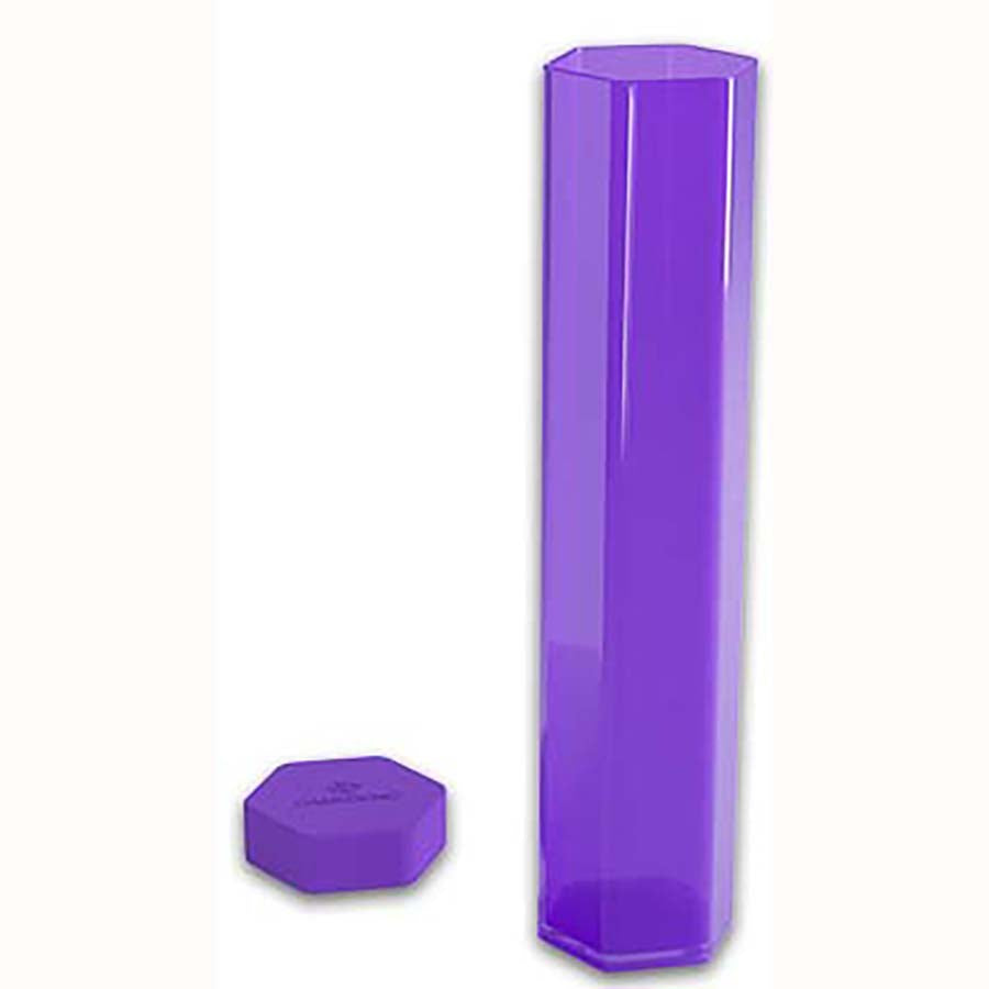 Purple Hexagonal Playmat Tube