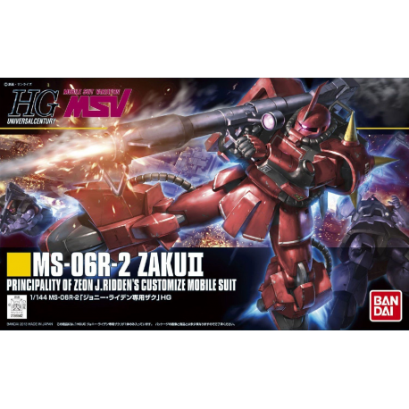 HG UC MS-06R2 Zaku II Johnny Ridden Custom