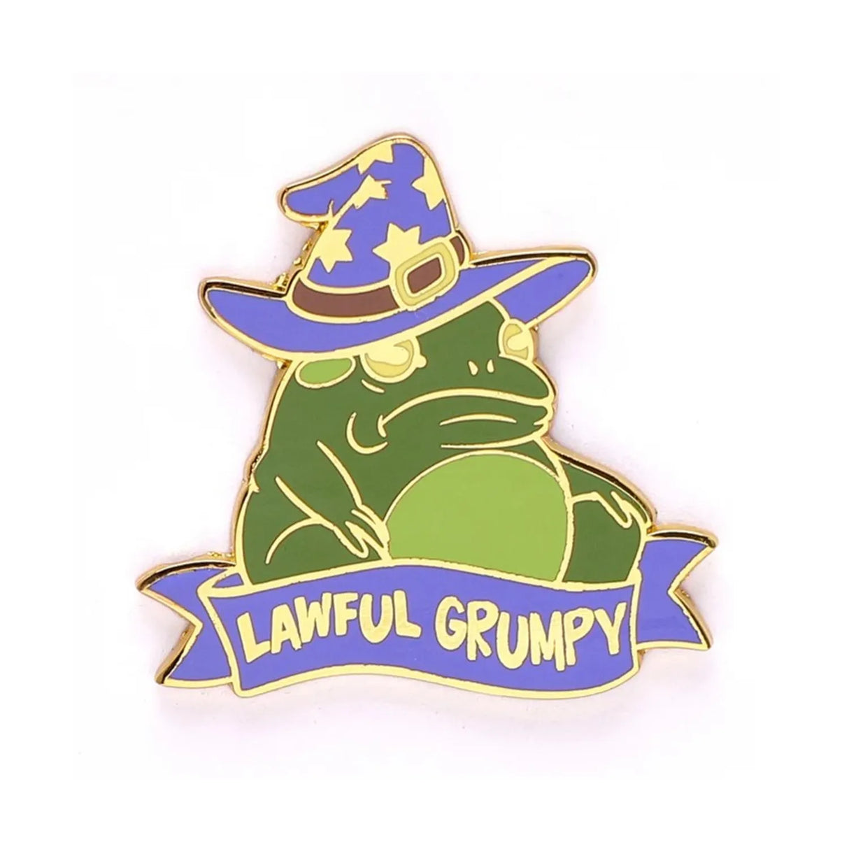 Pin - Lawful Grumpy Toad